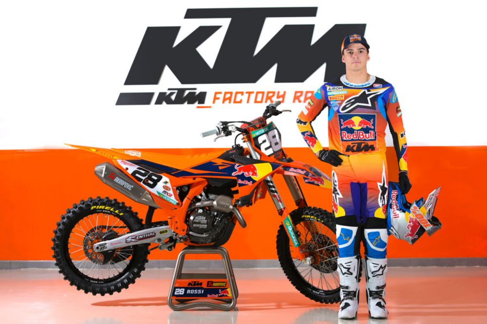 Rossi Set for Surgery After MX2 Training Injury | KTM United States